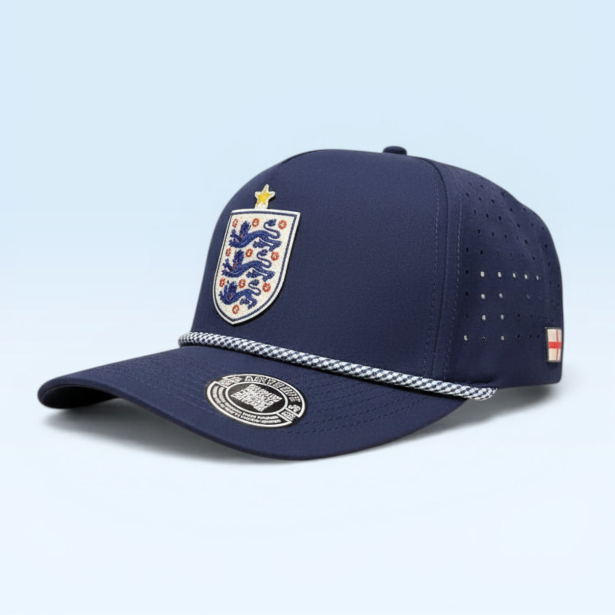 England World Cup 2026 3D Logo + Flag Hat