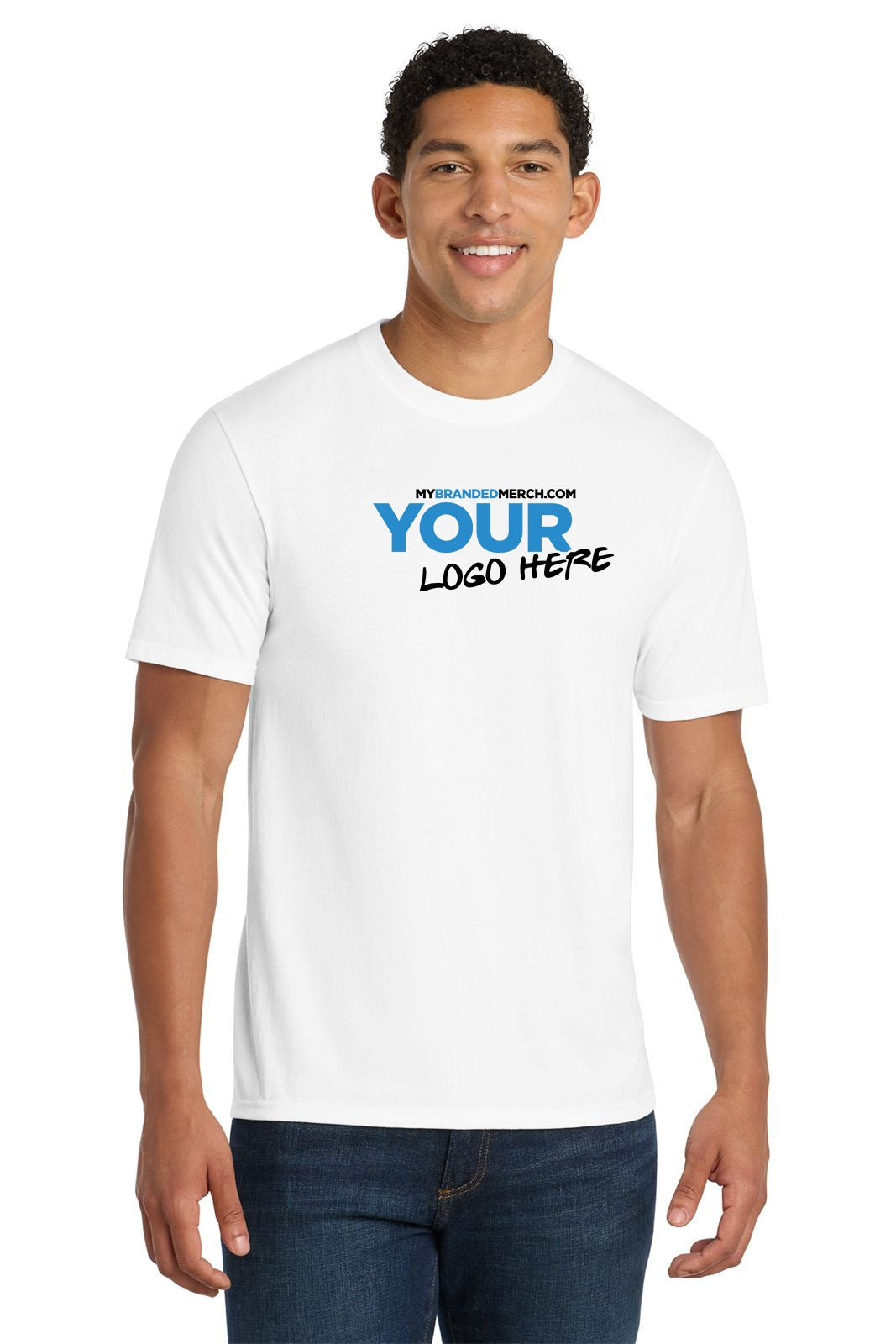 Business Starter Bundle custom logo PC455 T-shirt in White