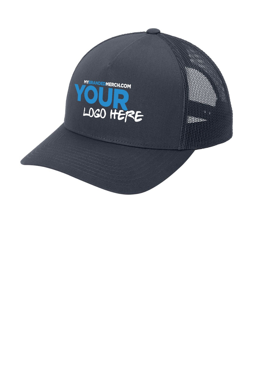 Business Starter Bundle custom logo STC54 trucker hat in Iron Grey Iron Grey