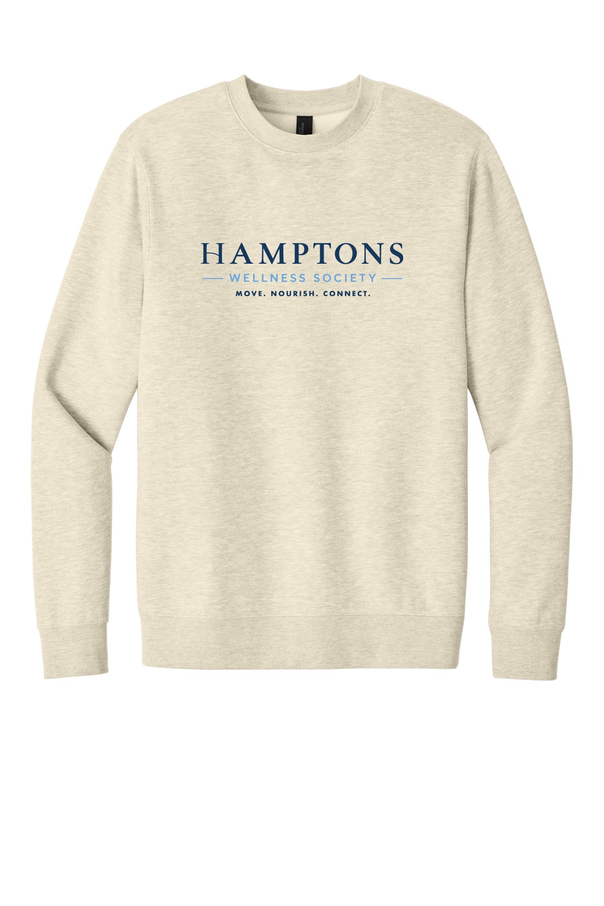 Hamptons Wellness Society DT6104 – Oatmeal Heather – Front