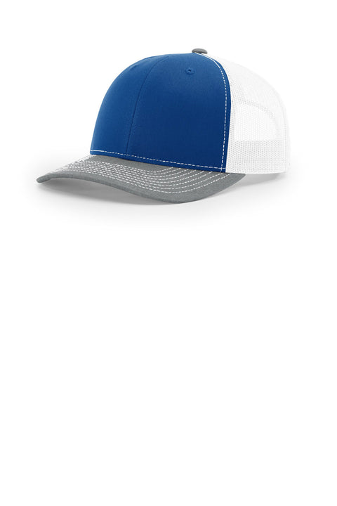 Royal/ White/ Heather Grey