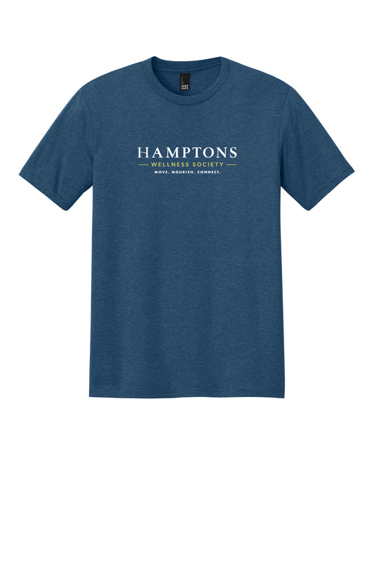 Hamptons Wellness Society DM130 – Heathered Neptune Blue – Front