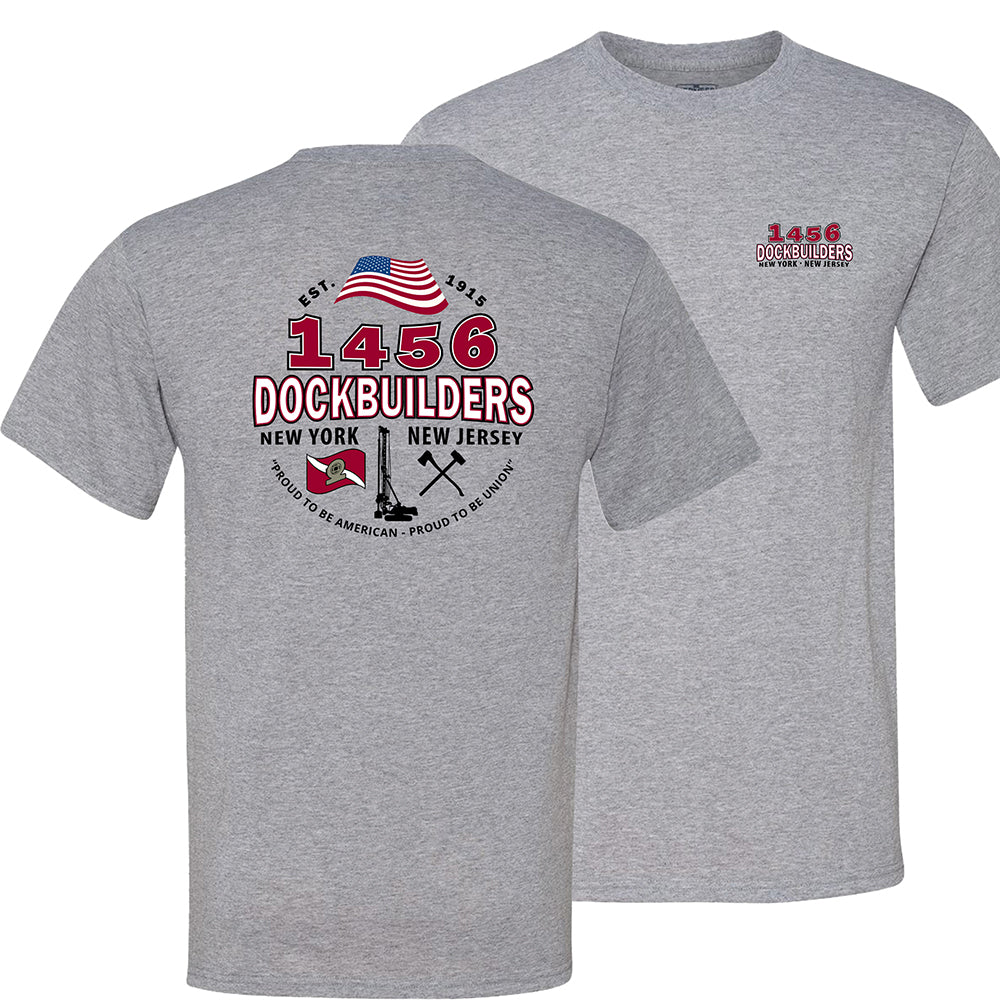 Dock Builders 1456 OG T-Shirt - DOCKBUILDERS OG TSHIRT SPORTGREY
