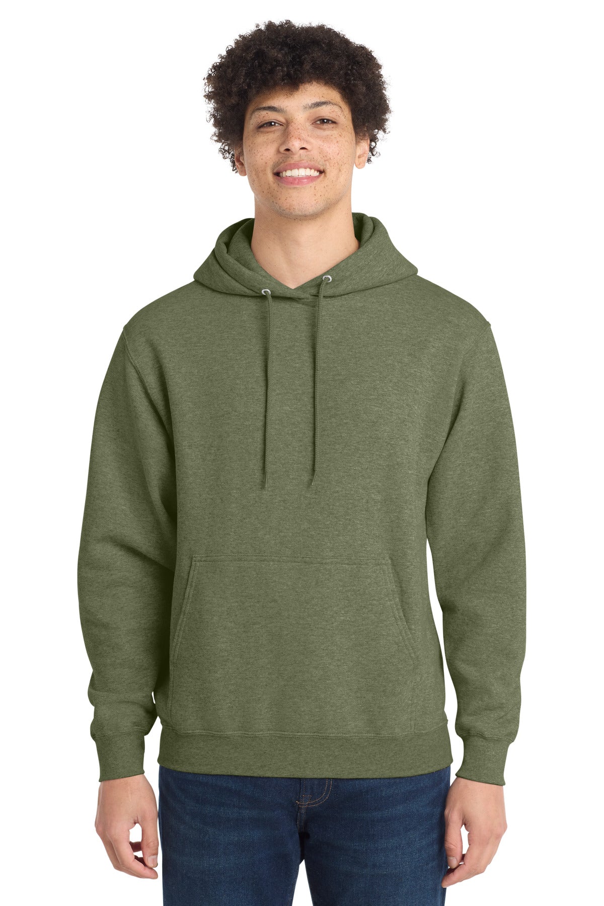 Olive Drab Green Heather