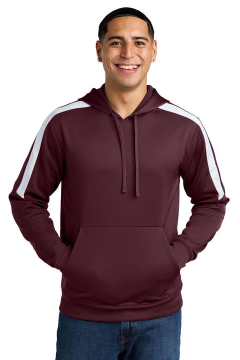 Maroon/ White