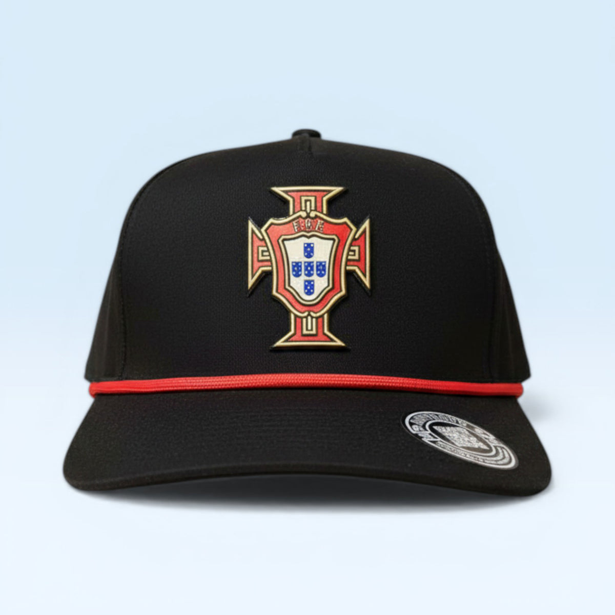 Portugal World Cup 2026 3D Logo + Flag Hat