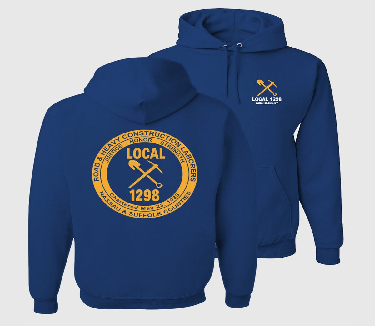 Laborers Local 1298 Hoodie - Royal